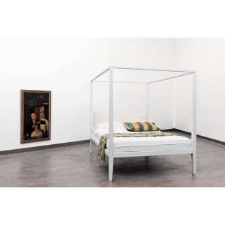 Canopy Bed with Upholstered Headboard - Moheli  | Horm