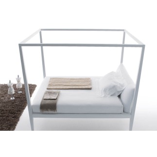 Canopy Bed with Upholstered Headboard - Moheli  | Horm