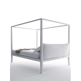 Canopy Bed with Upholstered Headboard - Moheli  | Horm