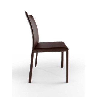 Chair upholstered leather - XL