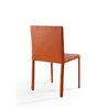 Chair upholstered in genuine leather - Yuta