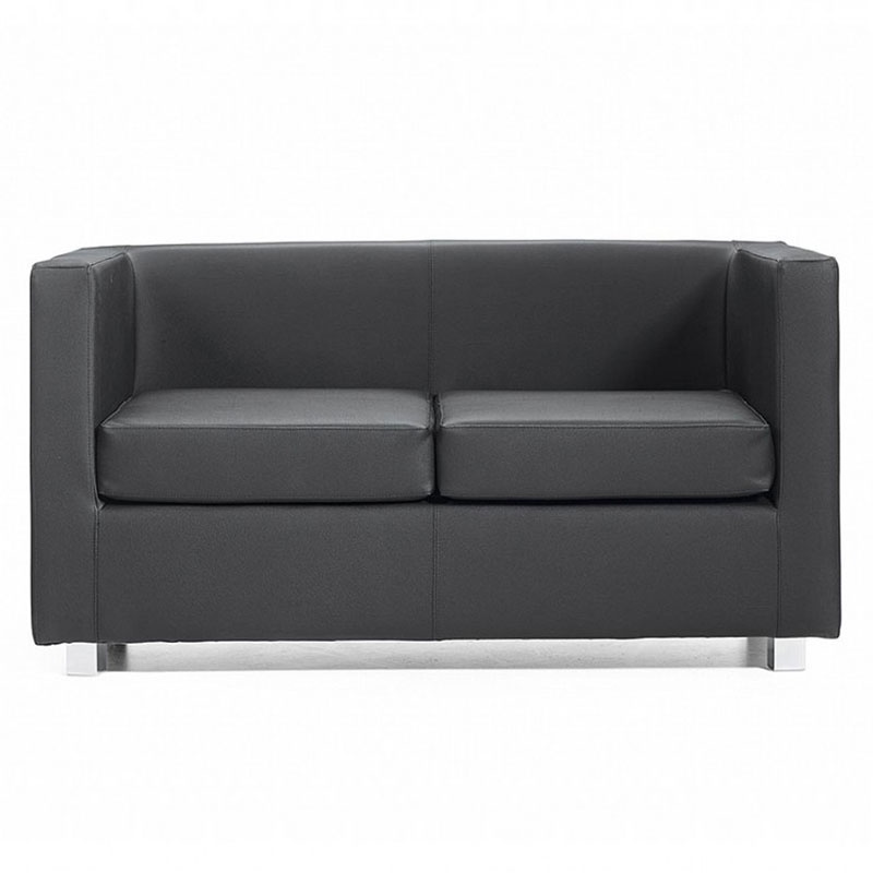 Leather Waiting Room Sofa - Quadra | Julia Italia