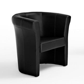 Penelope armchair in fabric, eco-leather or leather - Lounge armchairs and easychairs - ISA Project