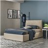 Padded semi-double bed with or without storage - Brisbane