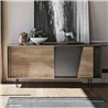 Sideboard with metal and laminate doors -Modus