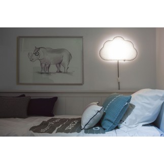 Wall lamp in fabric - Nube