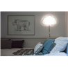 Nube wall lamp in fabric