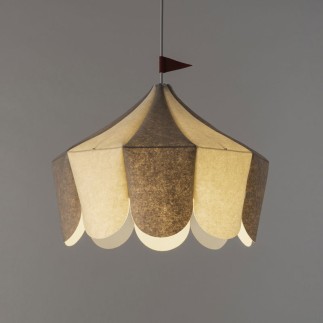 Circus suspended lamp in fabric - Lamps - ISA Project