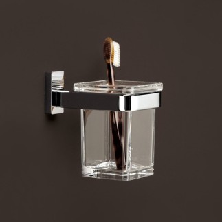 Metal and Glass Cup-holder - Slim