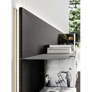 Day 17 bookcase/ TV cabinet composition with boiserie - Modular wall units - ISA Project