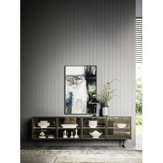 Modern sideboard with metal base - Chic - ISA Project