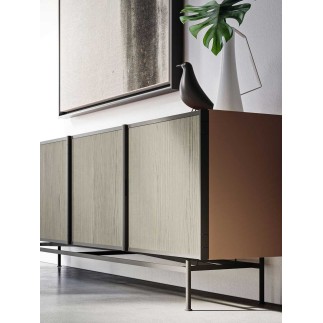 Modern sideboard with metal base - Chic - ISA Project