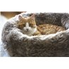 Cat bed in faux fur - Lana