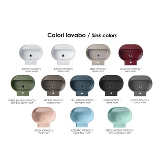 Lavabo Bagno in Ceramica - Tino | Colavene