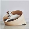 Covo dog and cat bed in wood