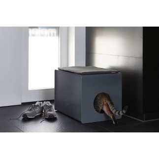 Cat litter box in aluminium - Sito | Miacara