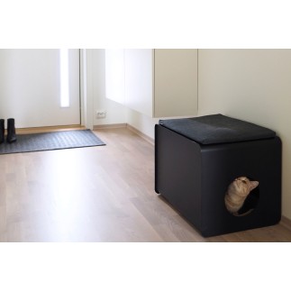 Cat litter box in aluminium - Sito | Miacara