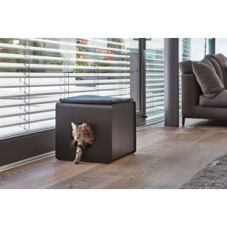 Cat litter box in aluminium - Sito | Miacara