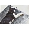 Felpa cushion dog bed in faux fur