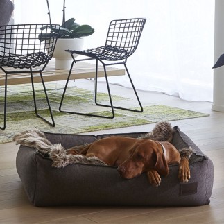 Dog bed in fabric - Nube | Miacara