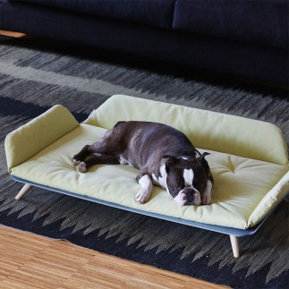 Dog bed / sofa in fabric and aluminium - Roy | Miacara