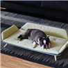 Dog bed / sofa in fabric and aluminium - Roy