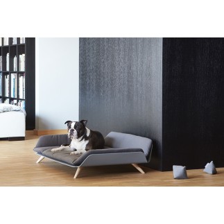 Dog bed in fabric and aluminium - Letto