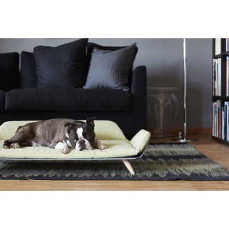 Dog bed / sofa in fabric and aluminium - Roy | Miacara