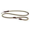 Dog leash in cotton and leather - Lucca