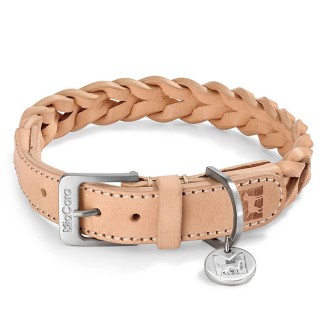 Dog collar in leather - Bergamo | Miacara