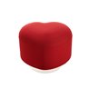 Lempi heart ottoman in fabric