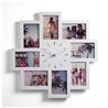 Photo Frame with Clock in MDF - Olly