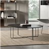 Aster 02 round coffee table with lacquered