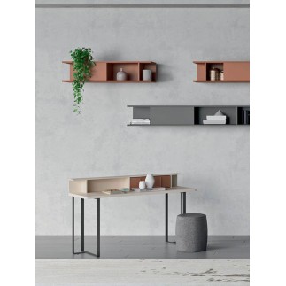 Writing desk in metal and wood - Alfred | Orme Design