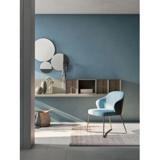 Console da Ingresso con Cassetti in Cuoio - Strema | Orme Design