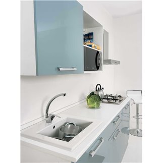 Space-saving Kitchen with Laundry Compartment - Smart 1 | Colavene