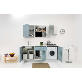 Space-saving Kitchen with Laundry Compartment - Smart 1 | Colavene