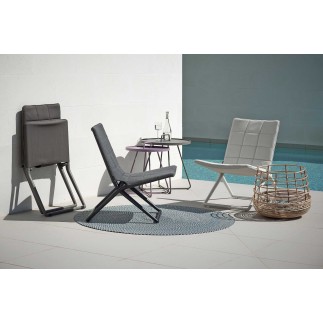 Outdoor Folding Lounge Chair - Traveller | Cane-line