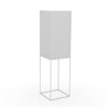 Outdoor lamp in white polyethylene - Vela