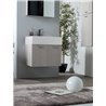 Bathroom composition with 2 wall-mounted cabinets - Volant