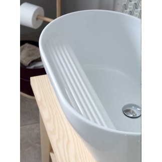 Bathroom Composition with Countertop Basin - Tino 3 | Colavene