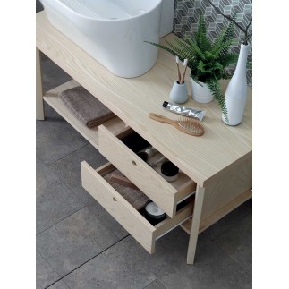 Bathroom Composition with Countertop Basin - Tino 3 | Colavene