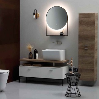 Composizione Bagno con Specchio Luminoso - Wynn 1 | Colavene