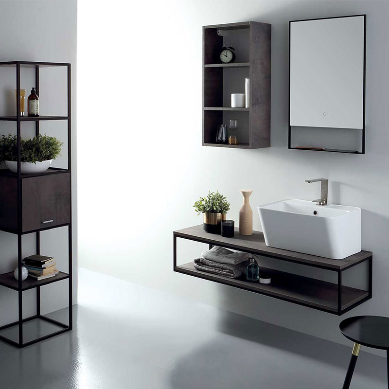 Composizione bagno con mobile sospeso - Wynn 6 | Colavene