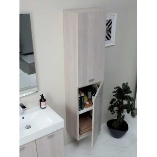 Composizione Bagno con Doppio Lavabo Sospeso - Cento 8 | Colavene