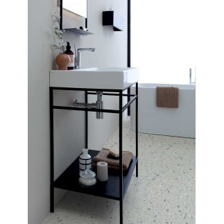 Bathroom Cabinet with Rectangular Washbasin - Cento 5