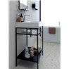 Bathroom composition with double sink - Cento 5