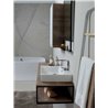 Bathroom composition with wall-mounted cabinet - Cento 1