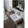 Bathroom composition with wall-mounted cabinet - Cento 1