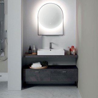 Composizione Mobile Bagno con Specchio Retroilluminato | Colavene